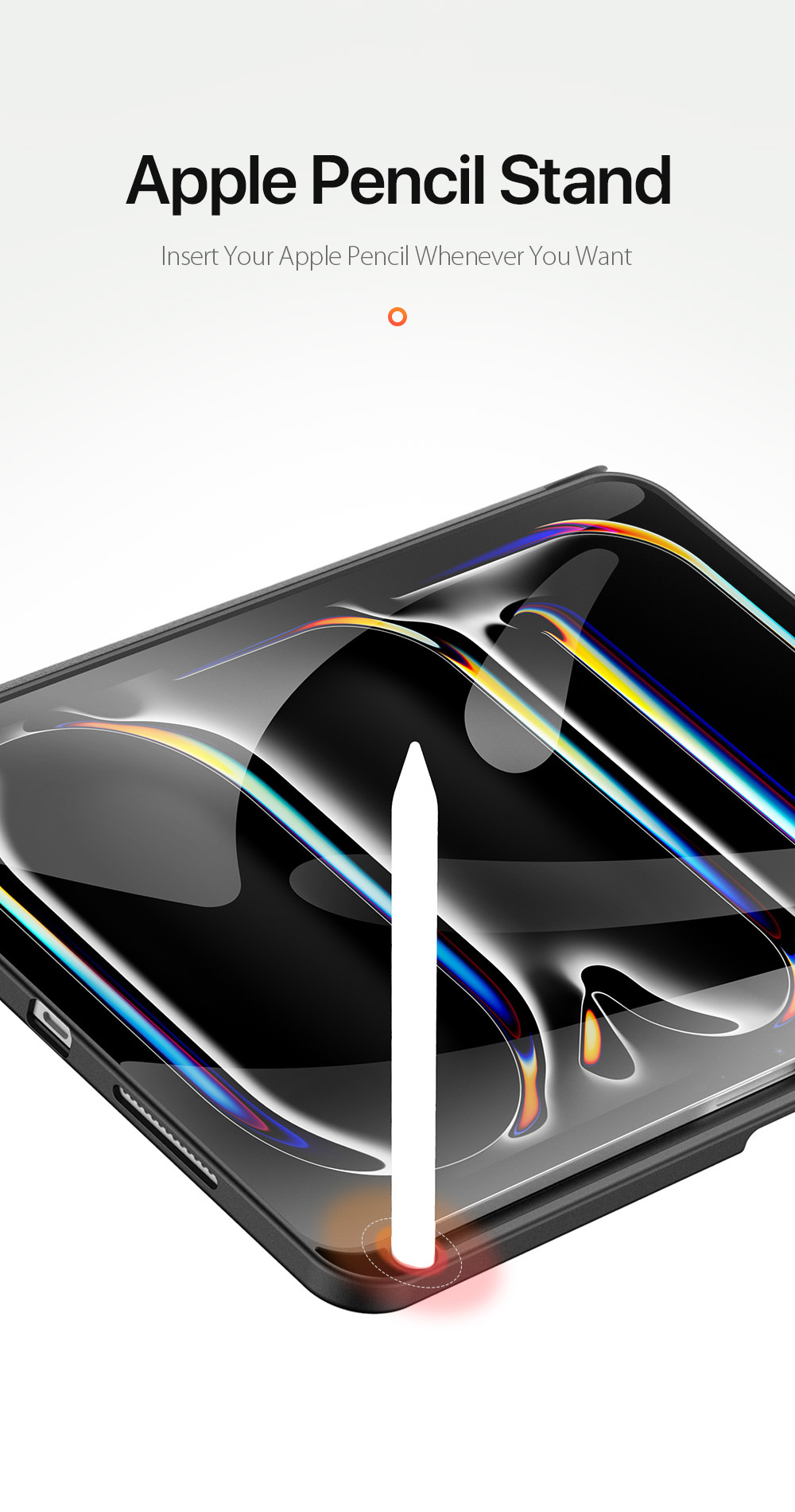 Apple Pencil rekesszel és alvófunkcióval ellátott DUX DUCIS Domo tok iPad Pro 11