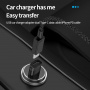 Adat- és töltőadapter OTG USB-A 3.0 / USB-C anya - ezüst