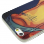Védő tok / borító átlátszó területet kerettel - Apple iPhone 6S / 6 - sexy lány - wonderful