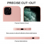 Szilikon borítás iPhone 16 Pro Max-hoz - olíva