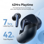 JOYROOM JR-FN2 vezeték nélküli Bluetooth fejhallgató - fekete