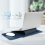 2 az 1-ben boríték állvánnyal és táskával MacBook kiegészítők számára 16"-ig - barna