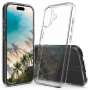 Fényes átlátszó borító iPhone 16 Plus készülékhez - átlátszó