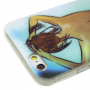 Védő tok / borító átlátszó területet kerettel - Apple iPhone 6S / 6 - sexy lány - derek