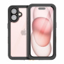 RedPepper Ütésálló, vízálló tok iPhone 16-hoz - fekete