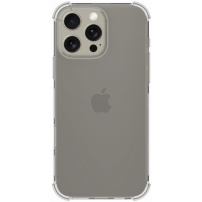 Átlátszó borítás megerősített sarkokkal iPhone 16 Pro Max készülékhez - átlátszó