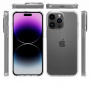Fényes átlátszó borítás iPhone 16 Pro-hoz - átlátszó