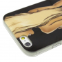 Védő tok / borító átlátszó területet kerettel - Apple iPhone 6S / 6 - szőke hajú sexy lány