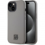 DKNY Stack logó borító MagSafe-el* iPhone 15-höz - szürke