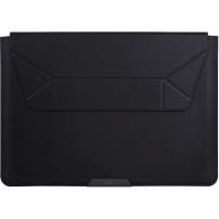 UNIQ Oslo borító állvánnyal iPadhez 13"-ig / MacBookhoz 14"-ig - fekete