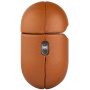 FIXED PodsLeather bőr tok AirPods Pro 2-höz - barna