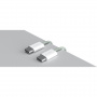 PURO Fabrik 2.0 fonott töltő- és adatkábel - USB-C - USB-C - 1,5 m - zöld