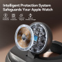 JOYROOM JR-W12 vezeték nélküli töltő Apple órához - fekete