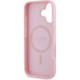 Guess Szemcsés Classic Embléma borító MagSafe-el* iPhone 16-hoz - rózsaszín