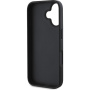 Guess 4G fém logó borító iPhone 16 Plus készülékhez - szürke