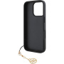 Guess 4G Charms borító iPhone 16 Pro készülékhez - szürke