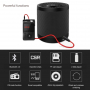 Vezeték nélküli Bluetooth stereo reproduktor 2000mAh akumulátorral foglalattal 32GB memoriál kártyával - szürke