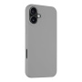 Tactical Velvet Smoothie szilikon borítás MagSafe-el* iPhone 16 Plus készülékhez - szürke