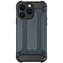 Szupertartó "Armor" borítás iPhone 16 Pro-hoz - sötétkék