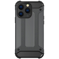 Szupertartó "Armor" borítás iPhone 16 Pro-hoz - sötétszürke