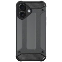 Szupertartó "Armor" borító iPhone 16-hoz - sötétszürke