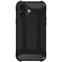 Szupertartó "Armor" borítás iPhone 16 Plus-hoz - fekete