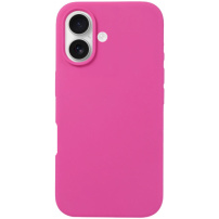 Szilikon borítás iPhone 16-hoz - rózsaszín