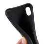 Matt borító állítható pánttal iPhone XR-hez - fekete