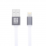 HAWEEL szinkronizáló és töltő kábel kettős 2in1 USB-A / Lightning / micro USB konnektorral - Apple és egyéb eszközök - 1 m - fehér