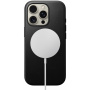 Nomad Modern bőr bőr borítás MagSafe-el* iPhone 16 Pro készülékhez - fekete