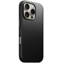 Nomad Modern bőr bőr borítás MagSafe-el* iPhone 16 Pro készülékhez - fekete