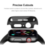 Fém tok edzett üveggel Apple órához, 46 mm - sötétszürke