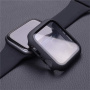 Fém tok edzett üveggel Apple órához, 46 mm - sötétszürke