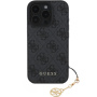 Guess 4G Charms borító iPhone 16 Pro készülékhez - szürke
