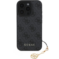Guess 4G Charms borító iPhone 16 Pro készülékhez - szürke