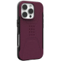 UAG Polgári robusztus borító MagSafe-el* iPhone 16 Pro készülékhez - Burgundy