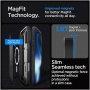 Spigen Core Armor matt masszív burkolat MagSafe-el* iPhone 16 Pro készülékhez - fekete