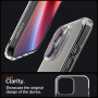 Spigen Crystal Hybrid átlátszó borító iPhone 16 Pro Max telefonhoz - átlátszó