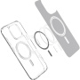 Spigen Crystal Hybrid átlátszó burkolat MagSafe-el* iPhone 16 Pro készülékhez - átlátszó