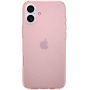 Spigen Liquid Crystal Glitter csillogó borítás iPhone 16-hoz - rózsaszín