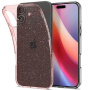 Spigen Liquid Crystal Glitter csillogó borítás iPhone 16-hoz - rózsaszín