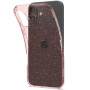 Spigen Liquid Crystal Glitter csillogó borítás iPhone 16-hoz - rózsaszín