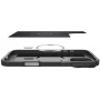 Spigen Optik Armor tartós burkolat csúsztatható kamerafedéllel és MagSafe iPhone 16 Pro Max készülékhez - fekete