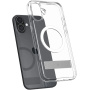 Spigen Ultra Hybrid S átlátszó burkolat állvánnyal és MagSafe iPhone 16-hoz – átlátszó