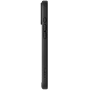 Spigen Ultra Hybrid matt átlátszó tok színes kerettel iPhone 16-hoz - fekete