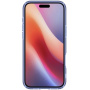 Spigen Ultra Hybrid átlátszó tok színes kerettel iPhone 16 Plus készülékhez - kék