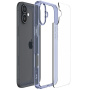 Spigen Ultra Hybrid átlátszó tok színes kerettel iPhone 16 Plus készülékhez - kék