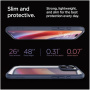 Spigen Ultra Hybrid átlátszó tok színes kerettel iPhone 16 Pro - sötétkék