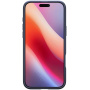 Spigen Ultra Hybrid átlátszó tok színes kerettel iPhone 16 Pro - sötétkék