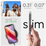 Spigen Ultra Hybrid átlátszó burkolat fekete színnel MagSafe iPhone 16 Plus készülékhez - átlátszó